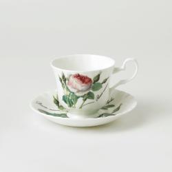 ROY KIRKHAM : Tasse à thé ROSE REDOUTE